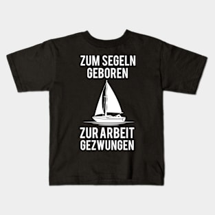 Segeln Segel Segelschiff Segelboot Kids T-Shirt